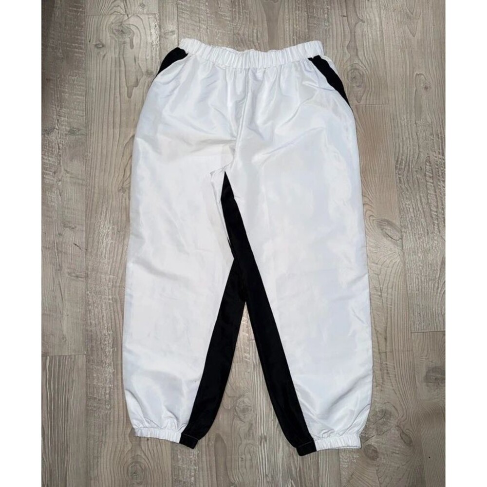 White Jogger Pants, Large
